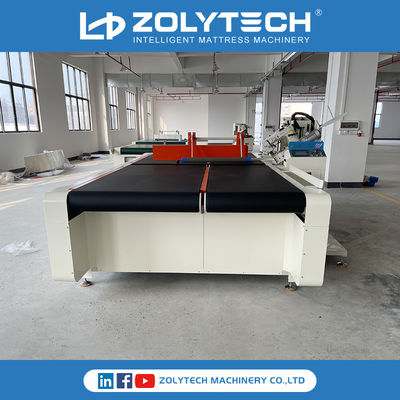 Automatische Matratzen-Band-Rand-Maschine für Matratzen-Platten in der Matratzen-Fertigungsstraße