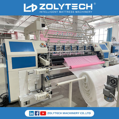 Bedsheet-Schlafendaunendecke-Deckbett-steppen steppende Maschinen-Seiden die Herstellung der Maschine