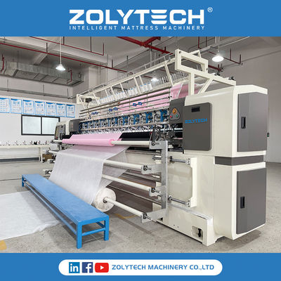 ZOLYTECH Industrie Matratzen Quilting Maschine Großer Shuttle für Kleidung