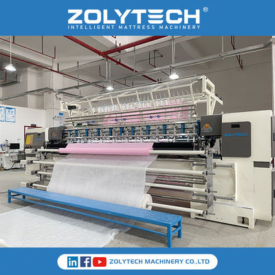 Automatische Bettwäsche-Maschine Große Shuttle-Matratzen-Quilting-Maschine