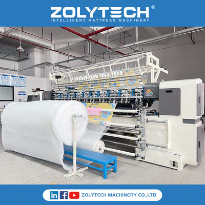 Maschine zum Quilten von Matratzen ZOLYTECH Industrie Quiltenmaschine für Kleidung