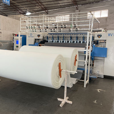 WV12 1200rpm Mehrnadel-Quilting-Maschine Ketten-Stich für Quilts ZOLYTECH Matratzenmaschinen