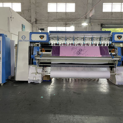 Computergesteuerter steppender Maschinenkettenstich ZOLYTECH-Matratze Maschinerie für Steppdecken WV15 1500rpm