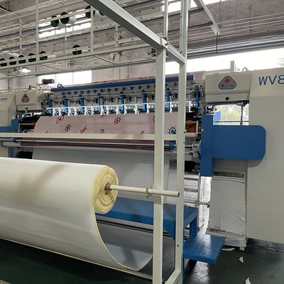 WV8 Hochgeschwindigkeitscomputerisierte Ketten-Stich-Matratzen-Quilting-Maschine 25,4 mm Nadelentfernung für Matratze