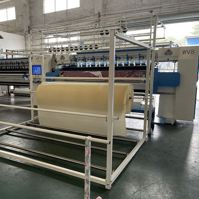 Computergesteuerte steppende Hochgeschwindigkeitsmaschine der Matratze des Kettenstiches WV8 für Nadelabstand der Matratze 25.4mm